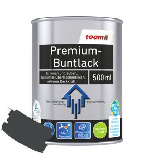 Premium-Buntlack grau seidenmatt 500 ml