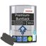 Premium-Buntlack silberfarben seidenmatt 500 ml
