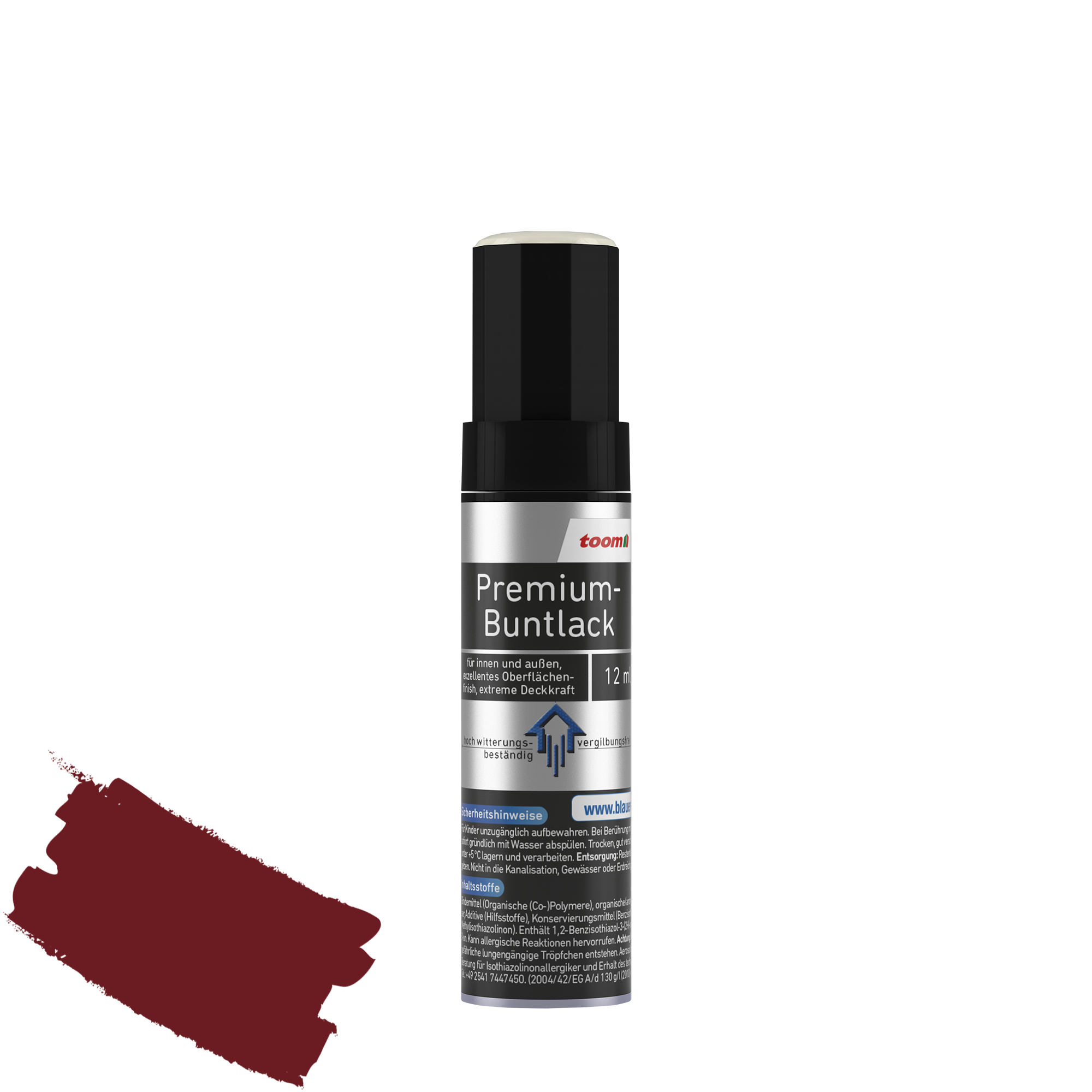 Premium-Buntlackstift purpurrot glänzend 12 ml