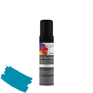 2in1 Buntlackstift 'Aquamarine' lichtblau matt 12 ml