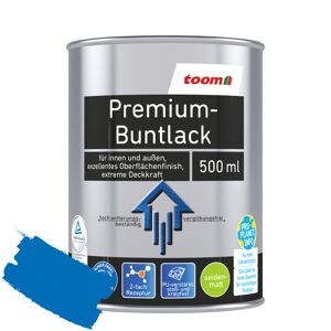 Premium-Buntlack pazifikblau seidenmatt 500 ml