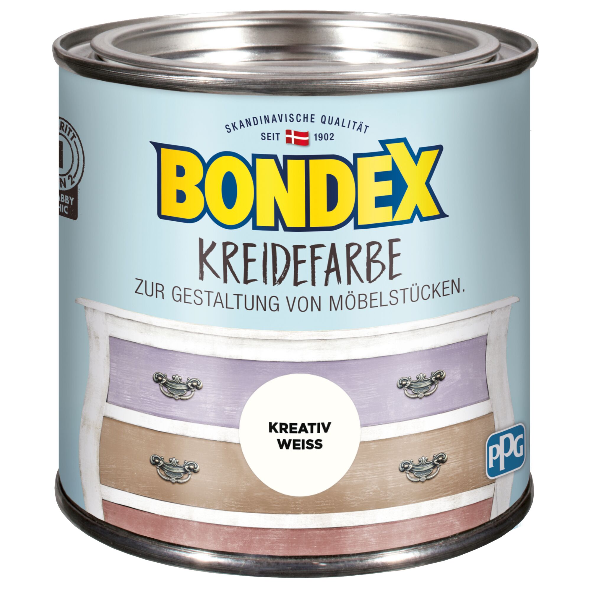 Bondex Kreidefarbe Kreativ Weiss