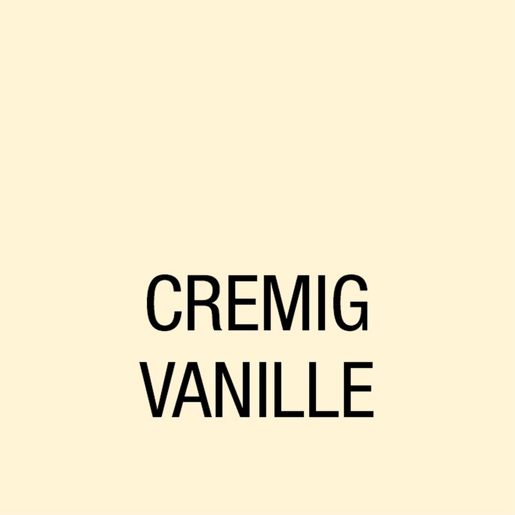 Cremige Vanille Farbe