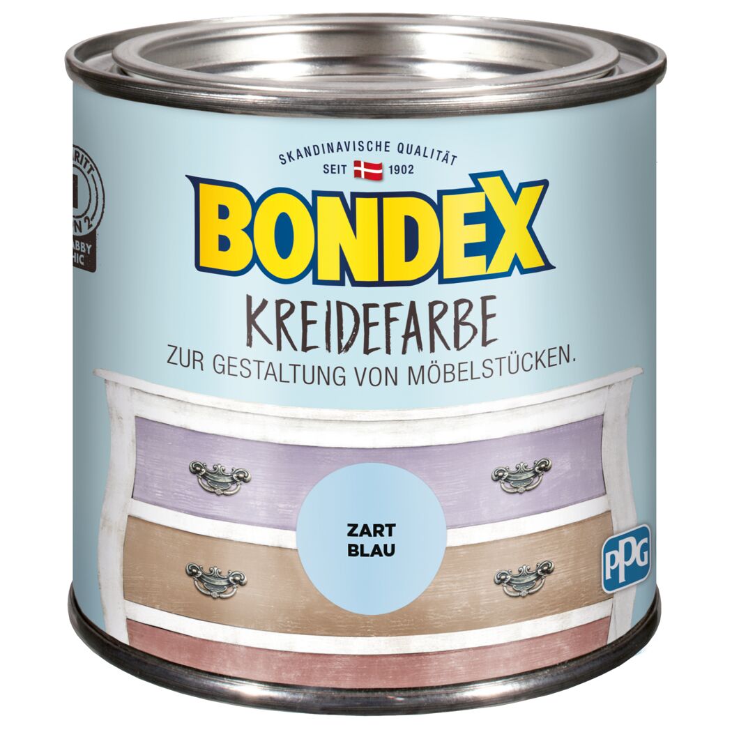Bondex Kreidefarbe Zart Blau