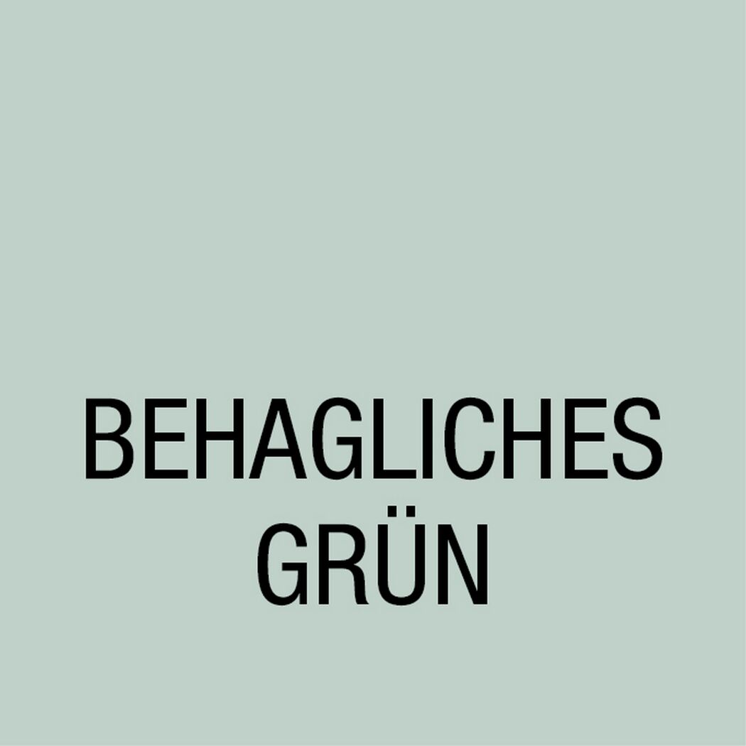 Behagliches Grün