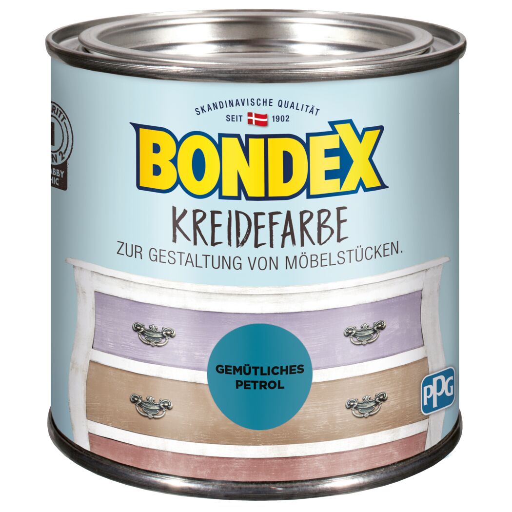 Bondex Kreidefarbe Gemütliches Petrol