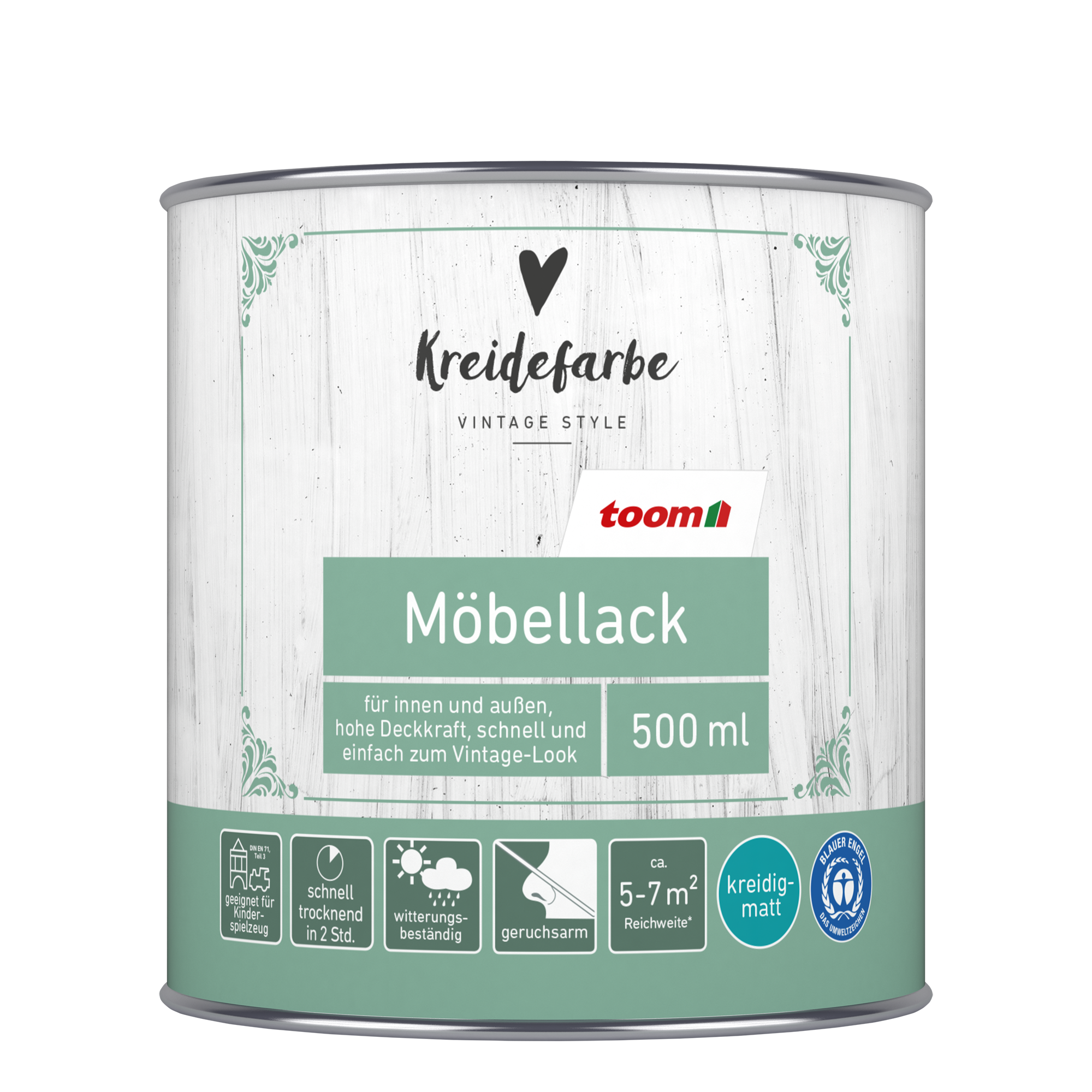 toom Kreidefarbe Möbellack beige matt 500 ml ǀ toom Baumarkt