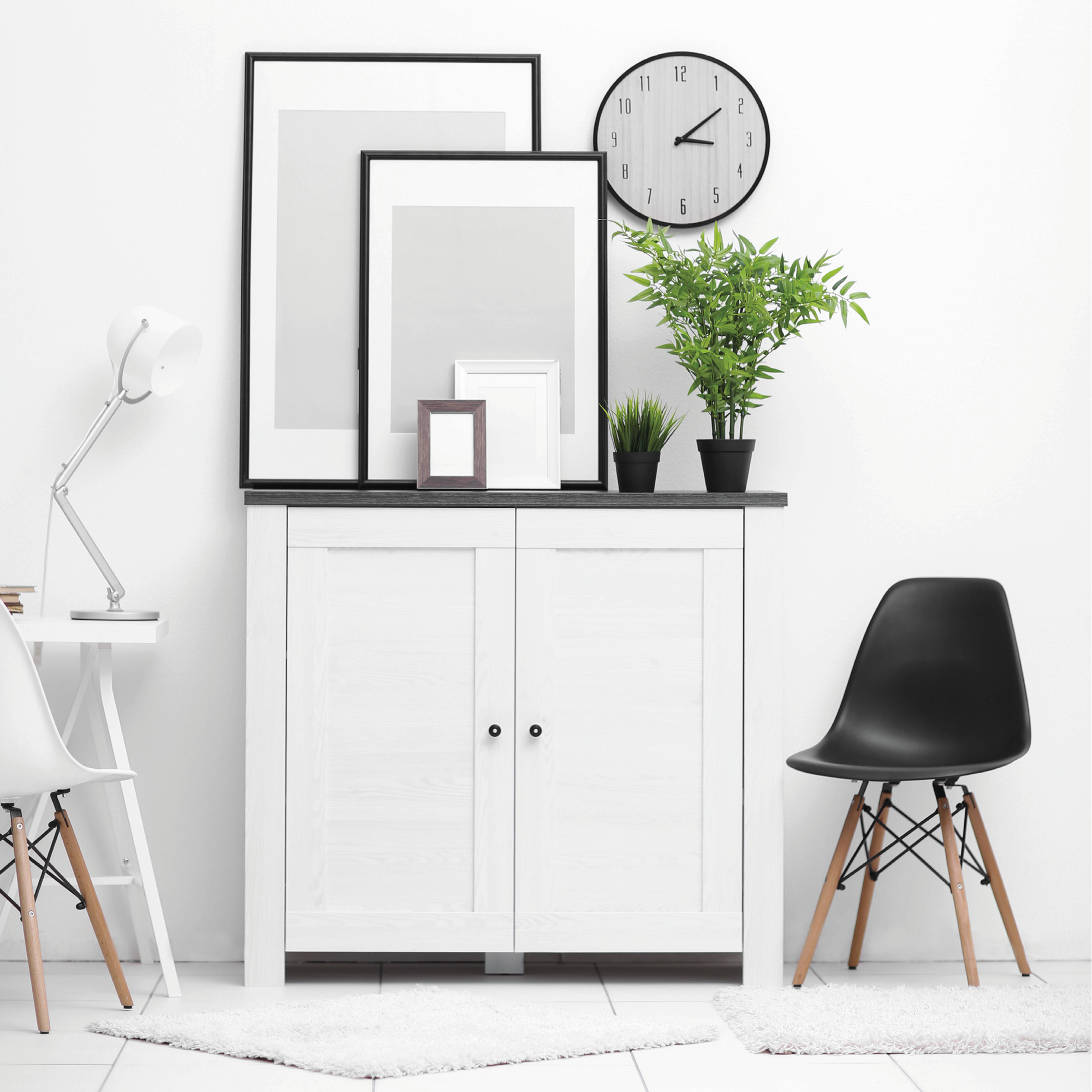 Renovierfarbe für Möbel- und Küchenfronten weiß seidenmatt 1 l + product picture