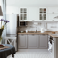 Verkleinertes Bild von Renovierfarbe für Möbel- und Küchenfronten taupe seidenmatt 1 l