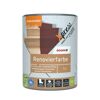 Renovierfarbe für Holzböden- und Treppen betongrau seidenmatt 1 l