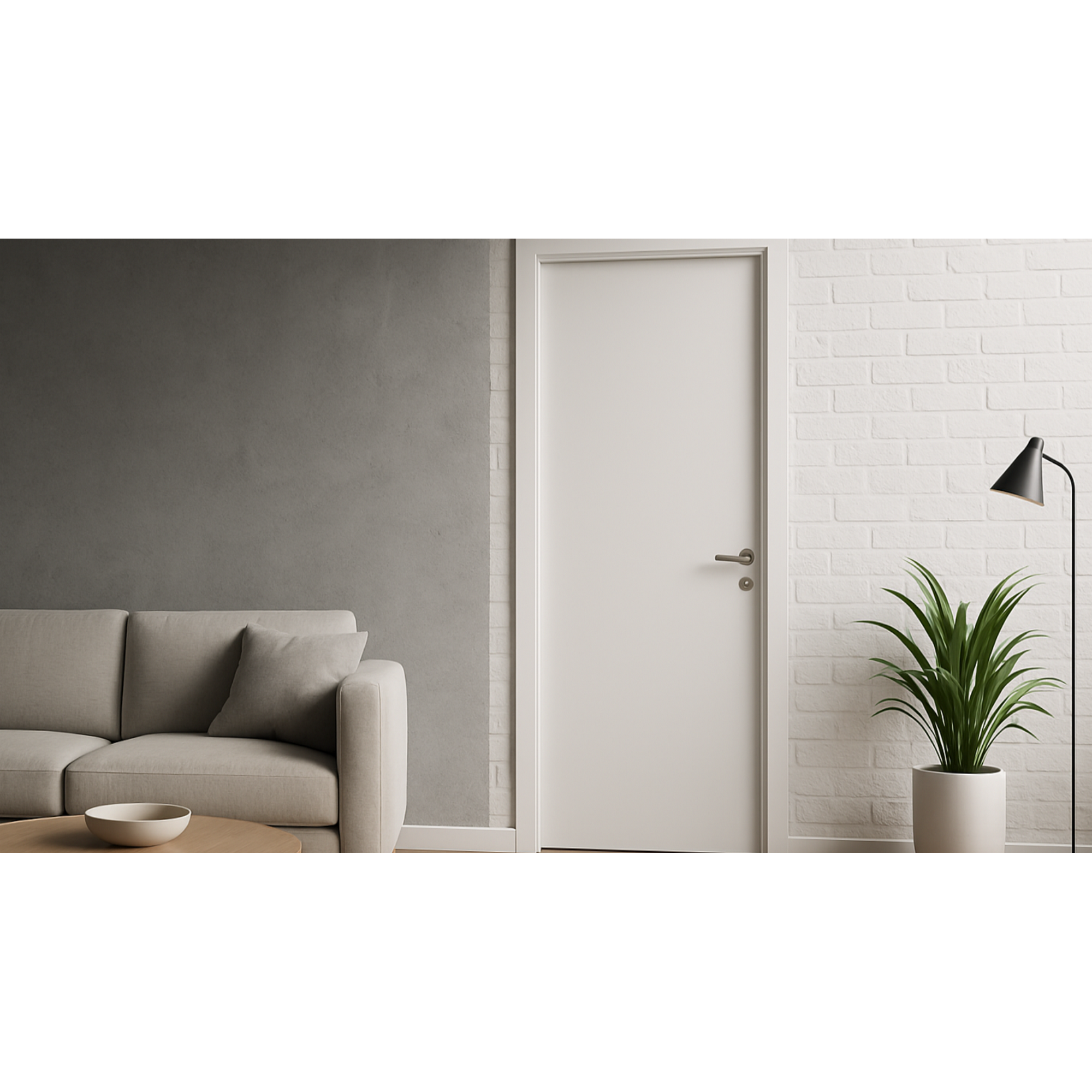 Renovierfarbe für Fenster und Türen weiß seidenmatt 1 l