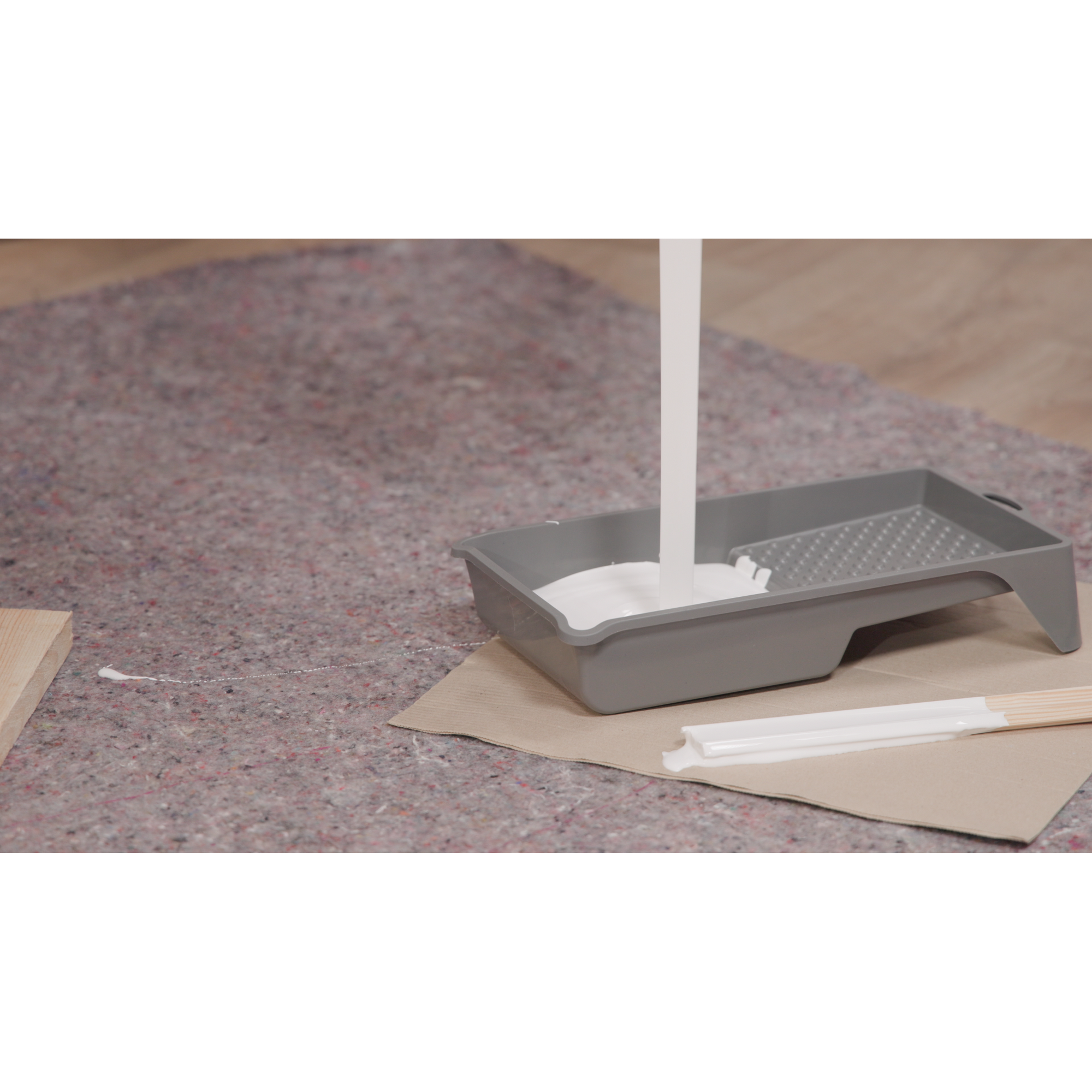 Renovierfarbe für Möbel- und Küchenfronten weiß seidenmatt 2,5 l