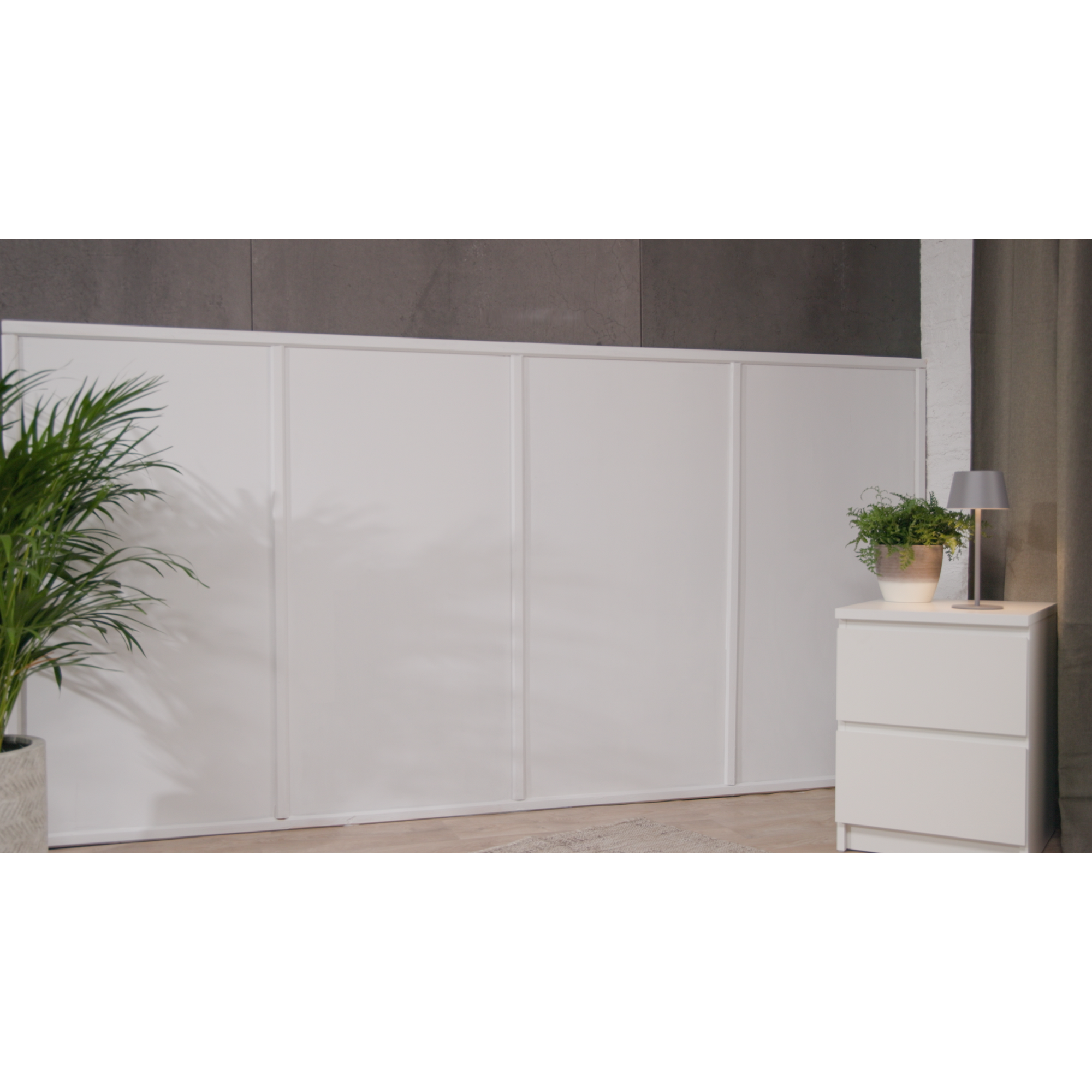 Renovierfarbe für Holzvertäfelungen weiß matt 2,5 l