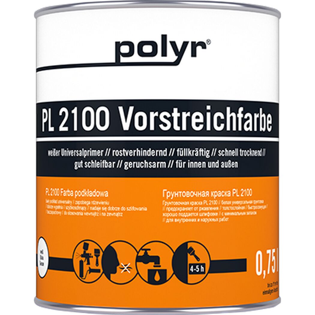Polyr PL 2100 Vorstreichfarbe, 0,75l Dose