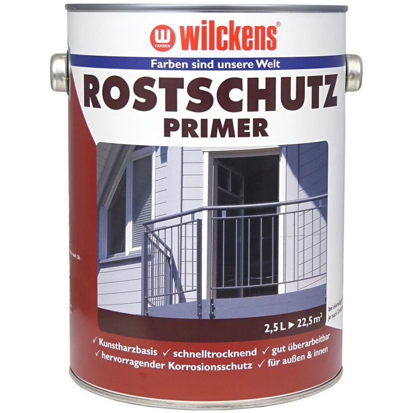 Wilckens Rostschutz-Primer auf einer Farbdose