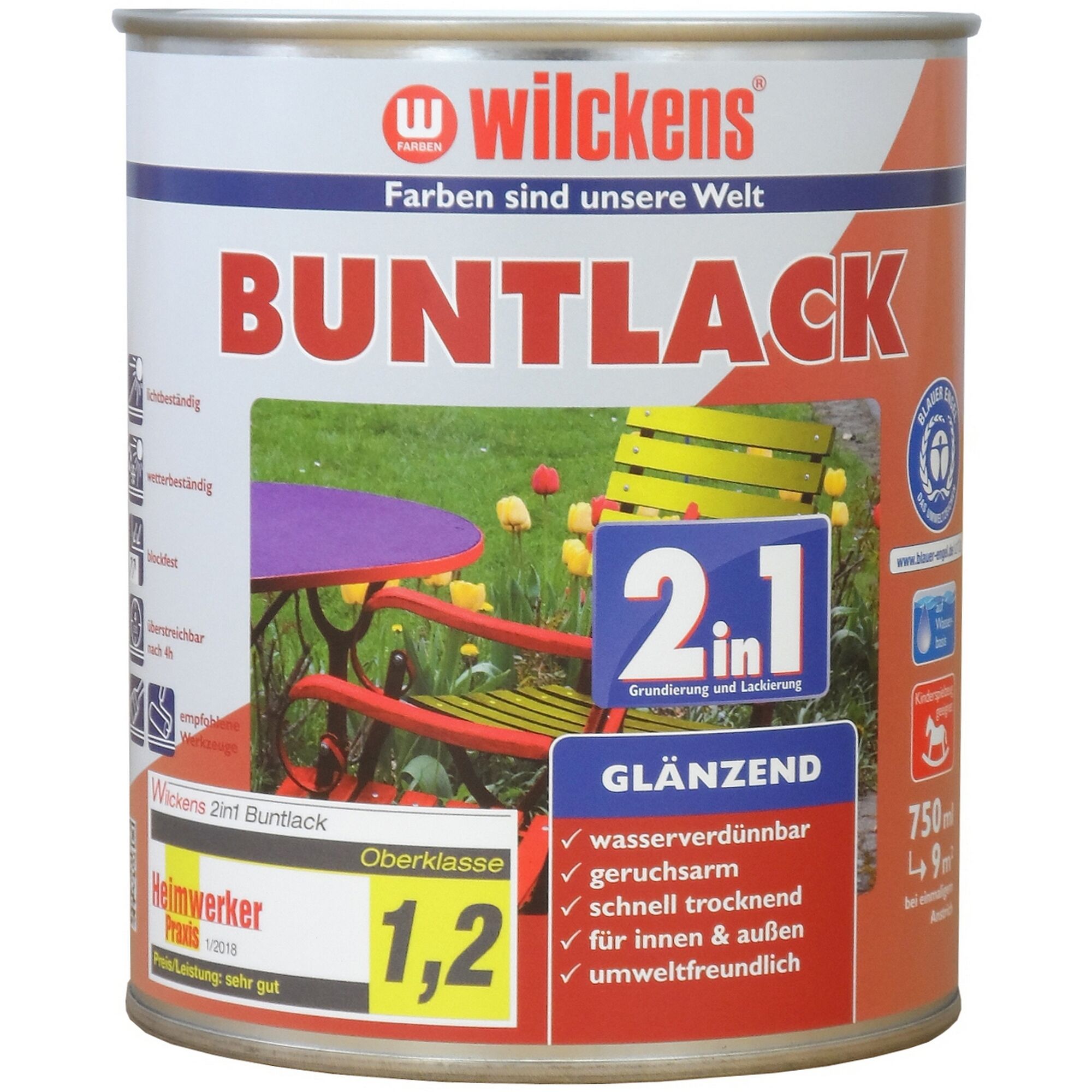 Wilckens Buntlack 2in1 glänzend