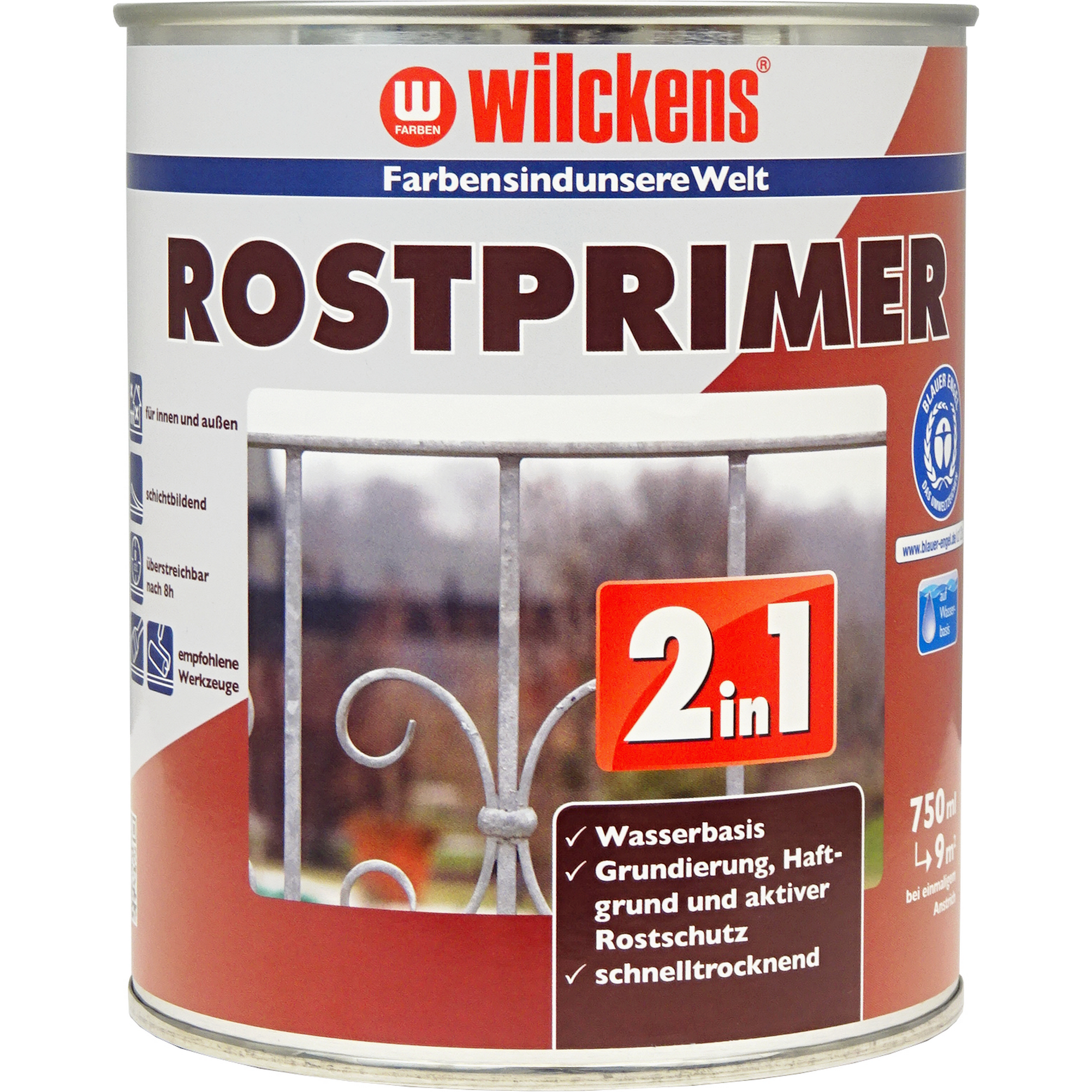 Rostprimer 2in1 rotbraun 750 ml + product picture