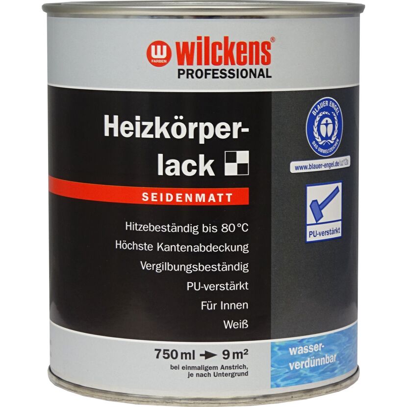 Wilckens Heizkörperlack weiß, 750 ml