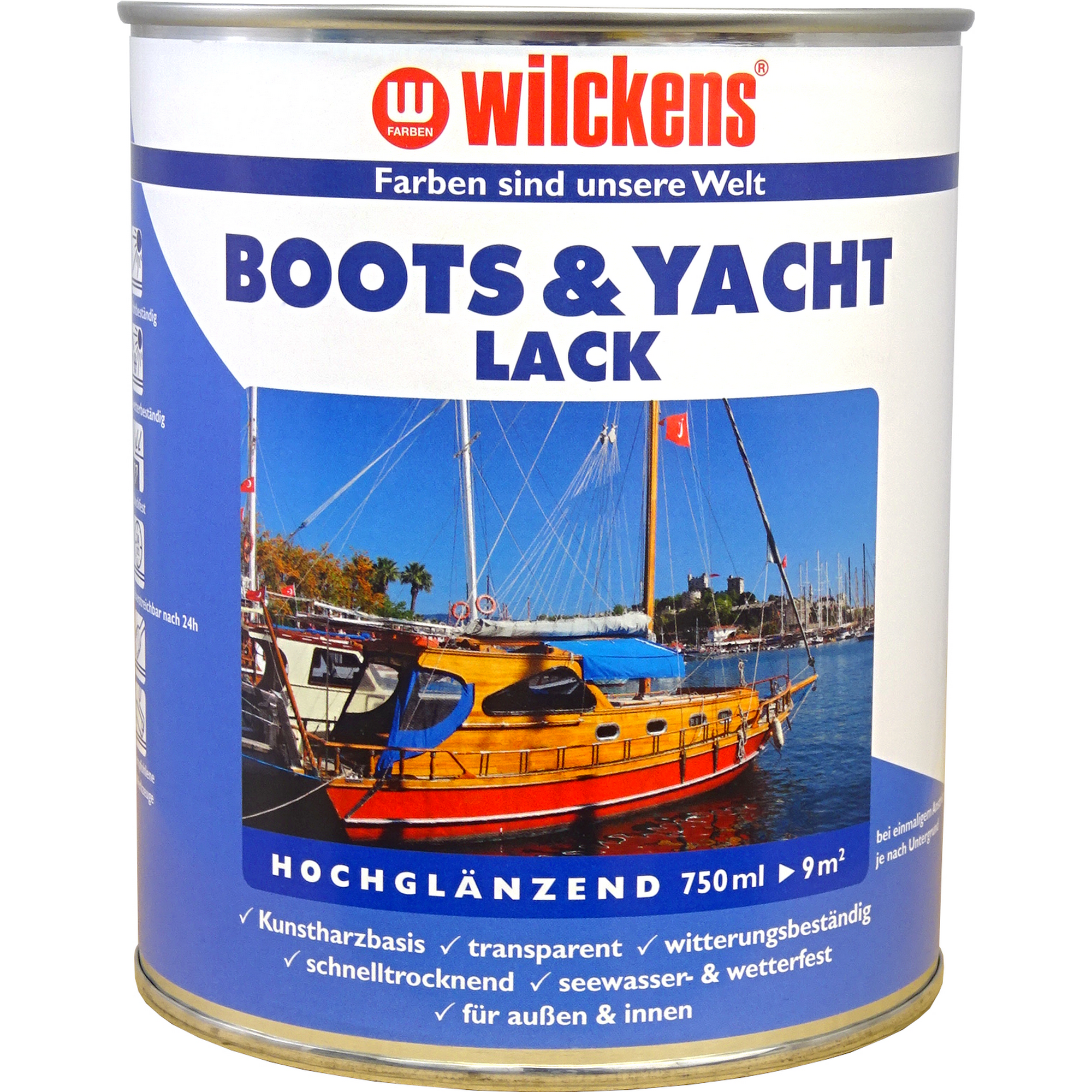 Boots- & Yachtlack hochglänzend 750 ml + product picture