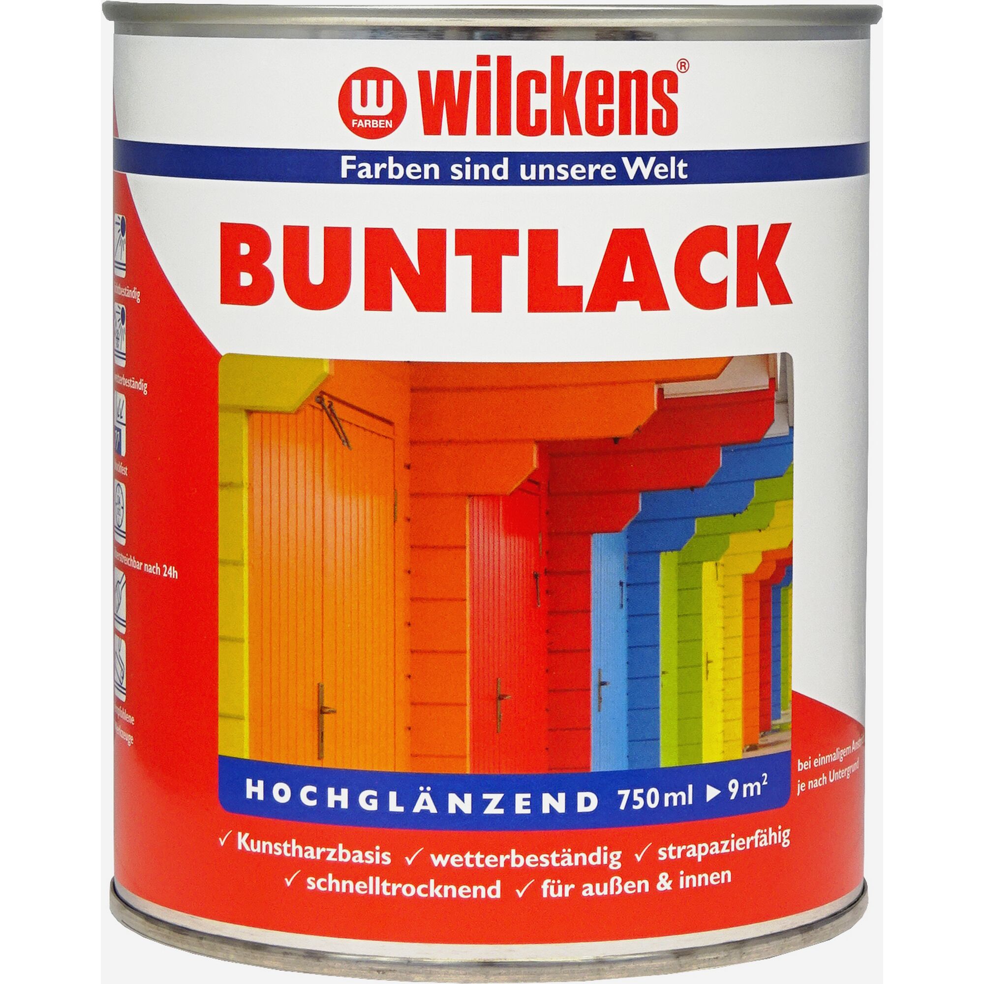 Wilckens Buntlack, hochglänzend, 750 ml
