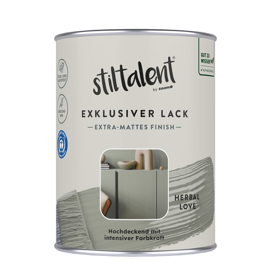 Lack 'herbal love' Extra-matt 0,5 l