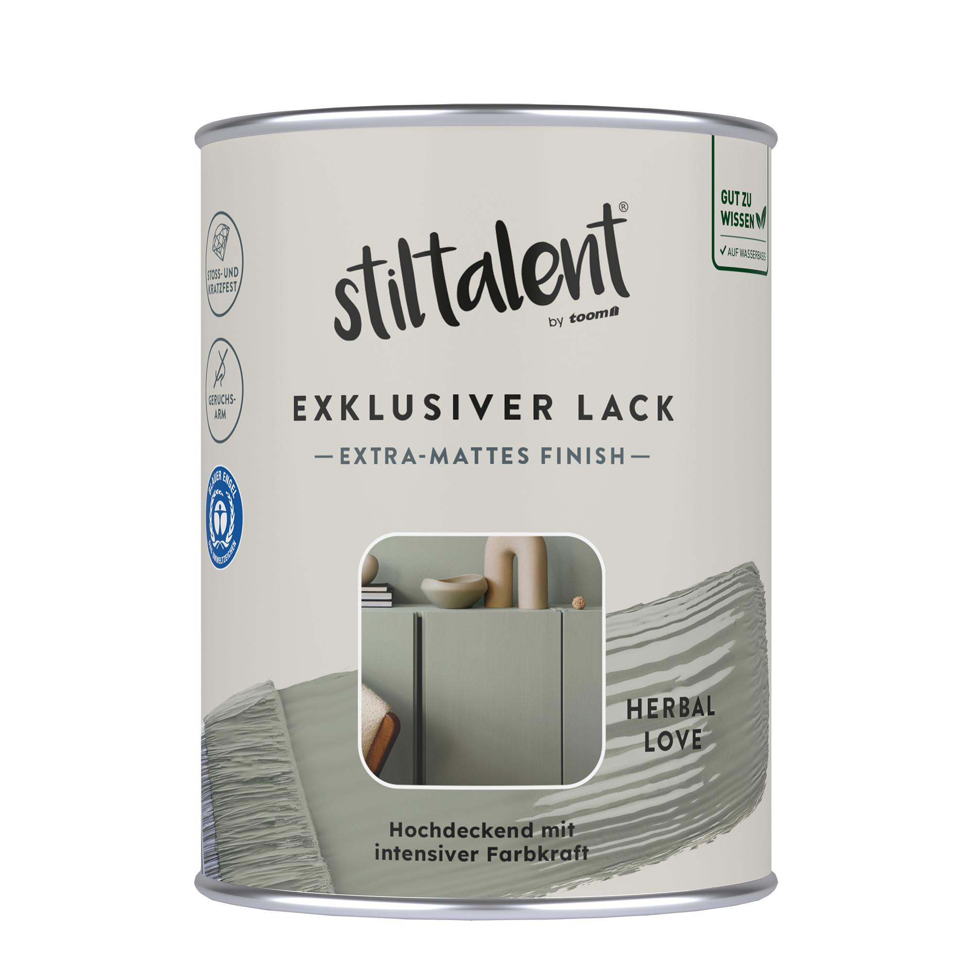 Lack 'herbal love' Extra-matt 0,500 l + product picture