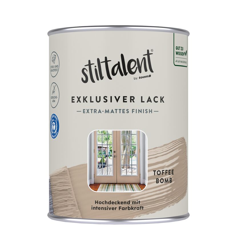 Lack 'toffeebomb' Extra-matt 0,5 l