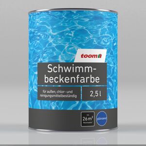 Schwimmbeckenfarbe lichtblau glänzend 2,5 l