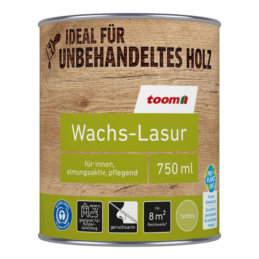 Wachslasur transparent 750 ml
