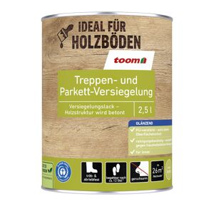 Treppen- und Parkett-Versiegelung transparent 2,5 l