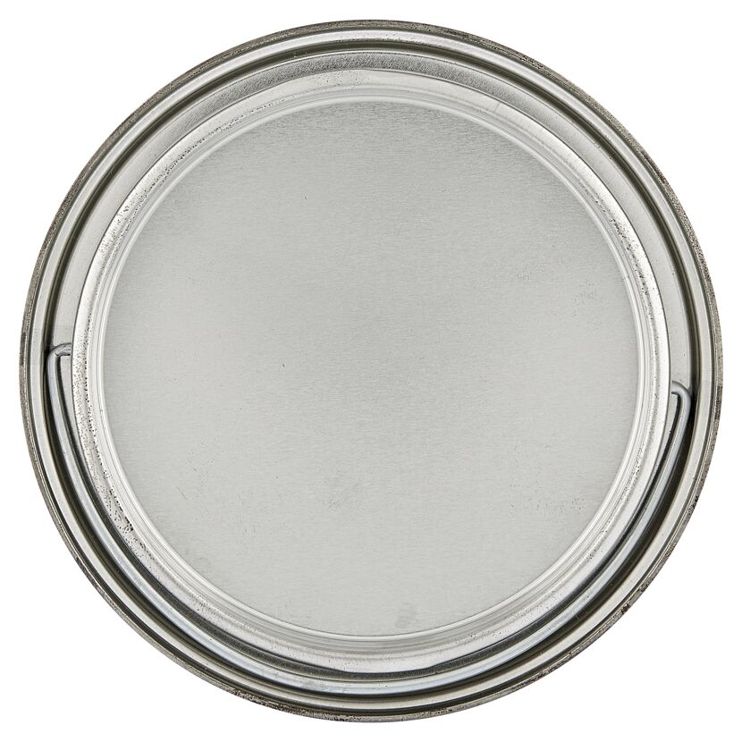 Metalldeckel einer Farbdose