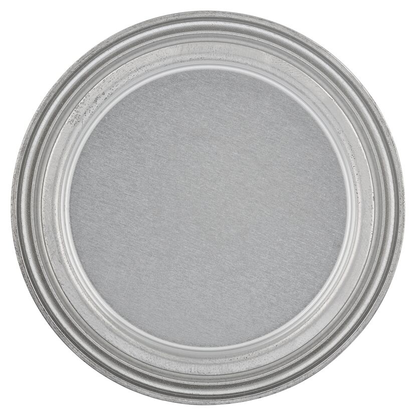 Metalldeckel einer Farbdose