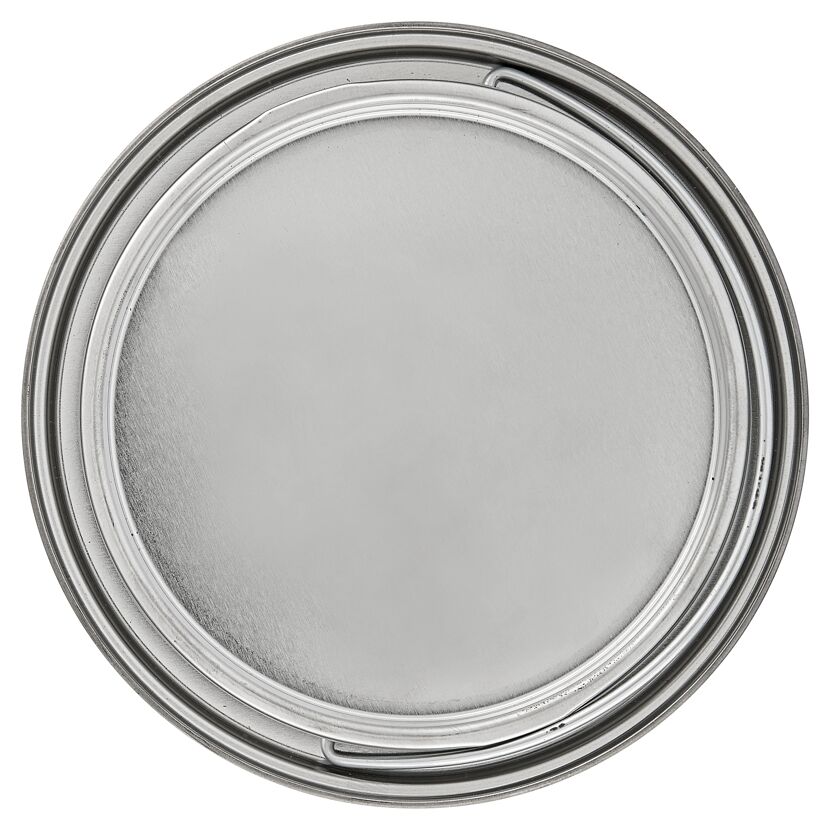 Metalldeckel einer Farbdose