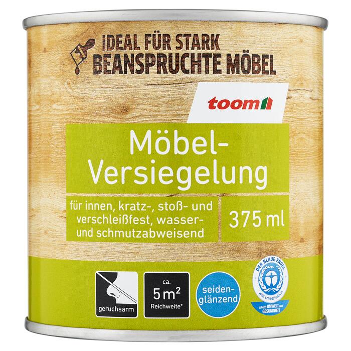 Toom Mobel Versiegelung Seidenglanzend Naturfarben 375 Ml ǀ Toom Baumarkt