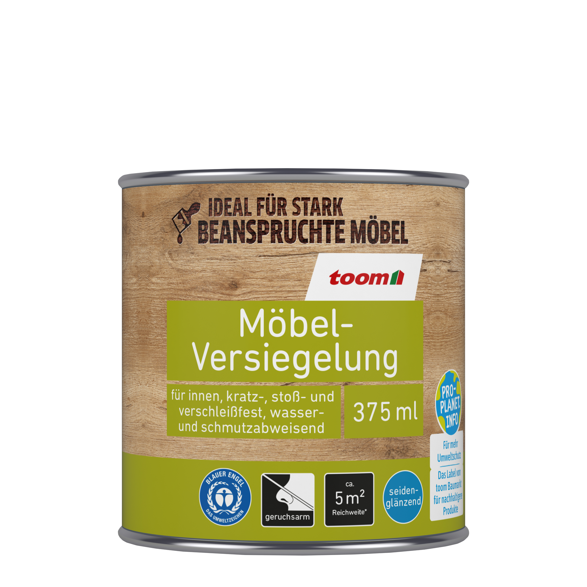 Möbel-Versiegelung teakfarben 375 ml + product picture