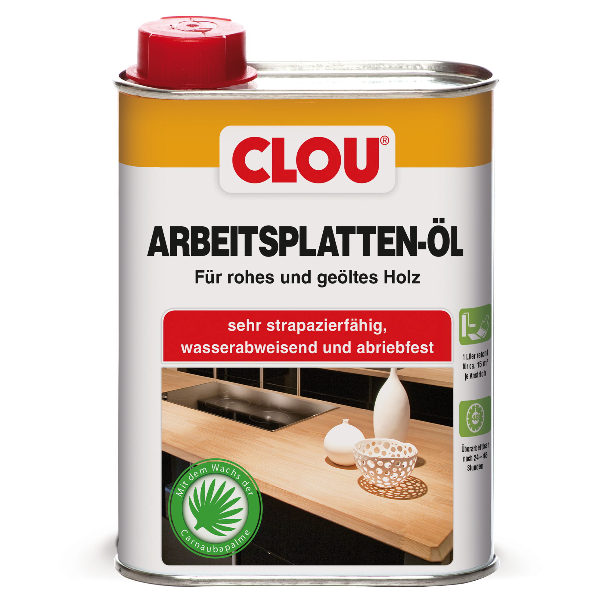 Werkbank Arbeitsplatte Richtig Olen Mit Clou Arbeitsplattenol So Gehts Youtube