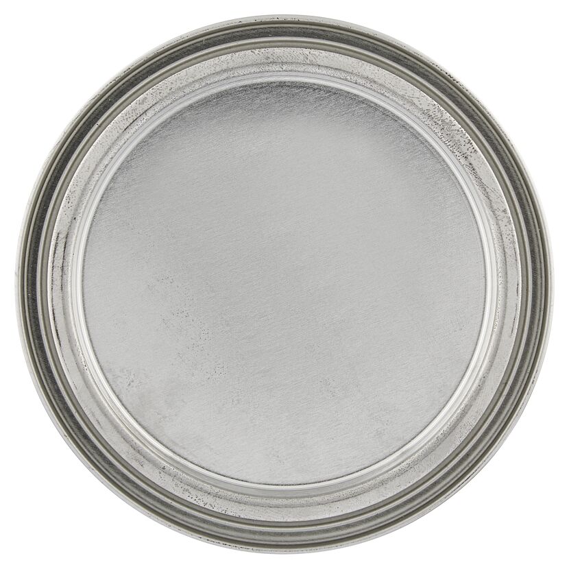 Metalldeckel einer Farbdose