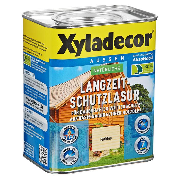 Xyladecor Langzeit Holzschutzlasur Farblos 0 75 L ǀ Toom Baumarkt