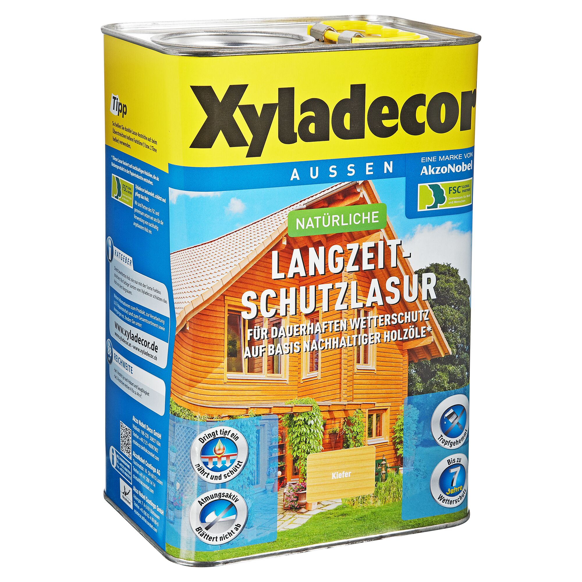 Xyladecor Langzeit-Schutzlasur in Kiefer