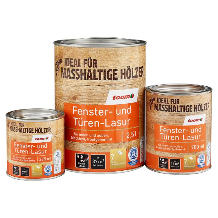 Toom Fenster Und Turen Lasur Grau 2 5 L ǀ Toom Baumarkt