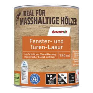 Fenster- und Türen-Lasur grau 750 ml