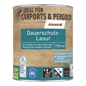 Dauerschutzlasur eichefarben 750 ml