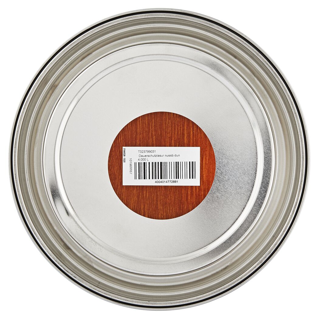 Dauerschutzlasur nussbaumfarben dunkel 4 l