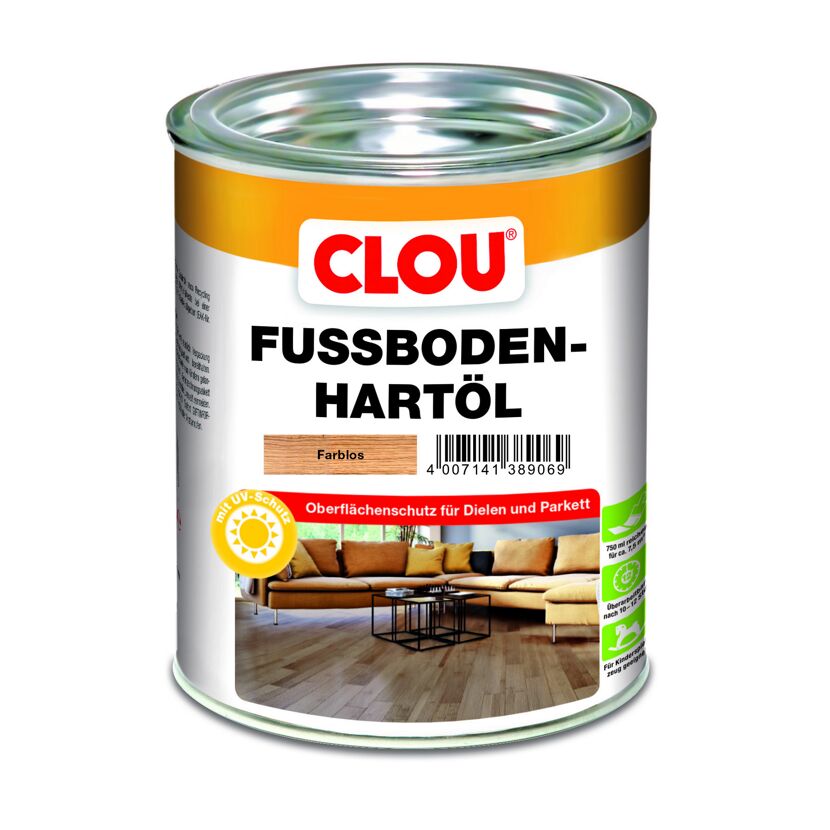 Fußboden-Hartöl transparent 750 ml