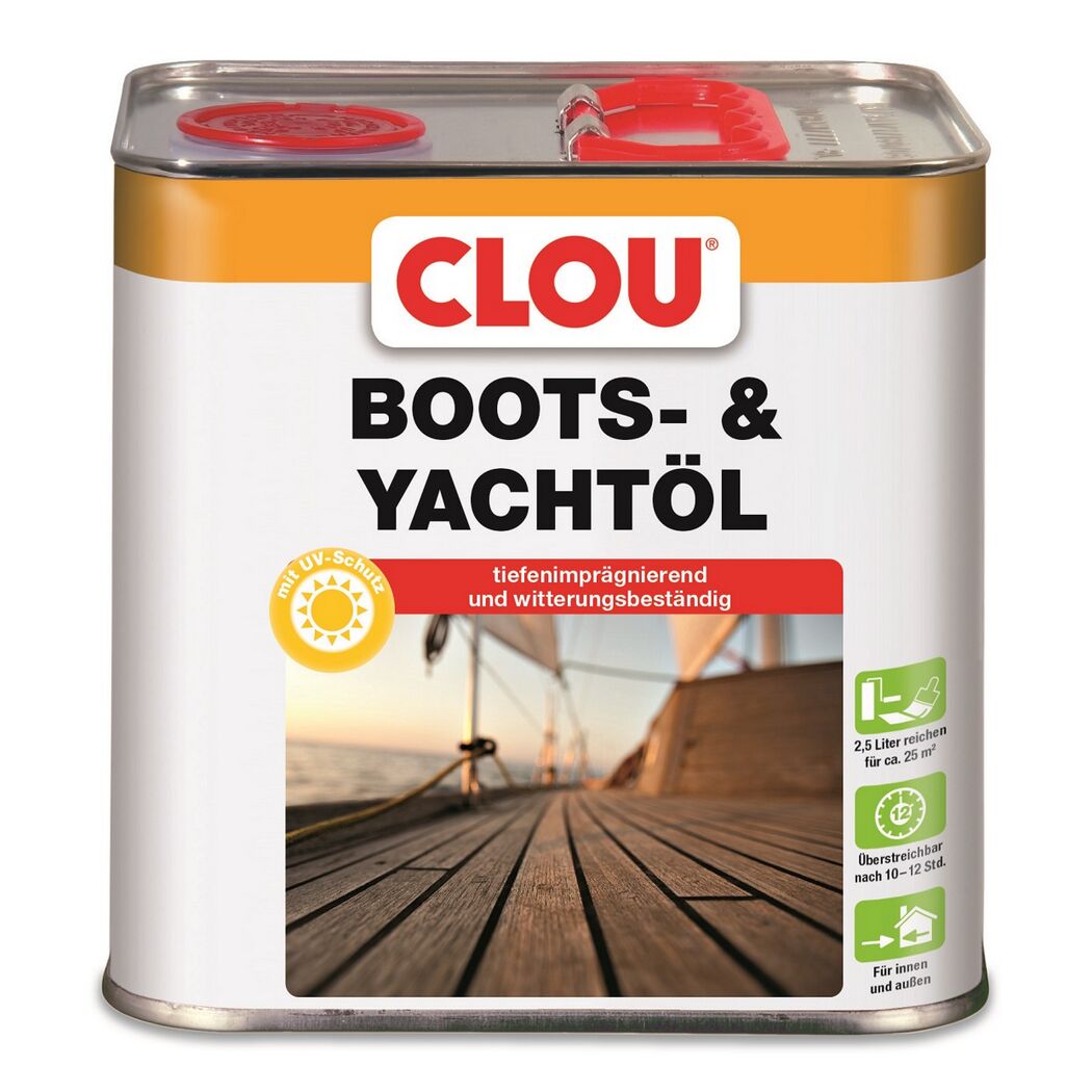 Boots- und Yachtöl transparent 2,5 l