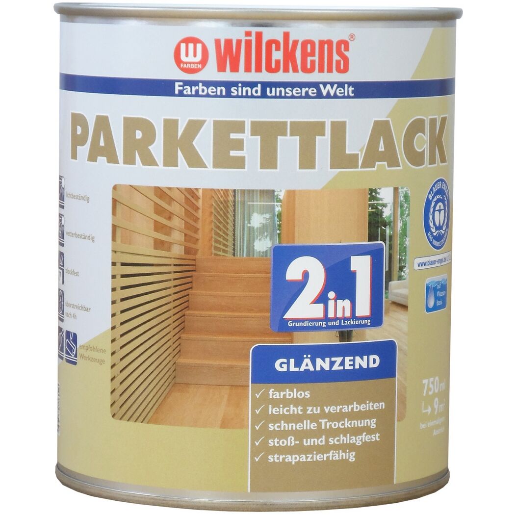 Wilckens Parkettlack 2in1 glänzend