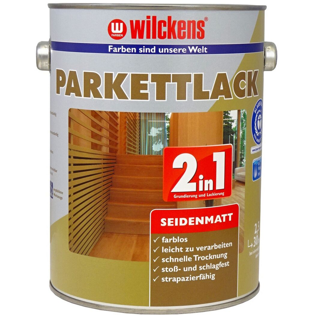 Wilckens Parkettlack 2in1 seidenmatt