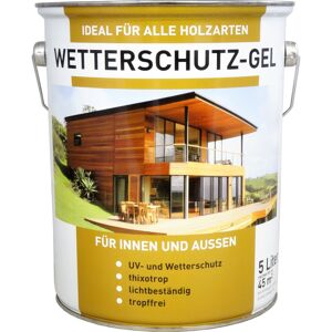 Wetterschutz-Gel nussbaumfarben 5 l
