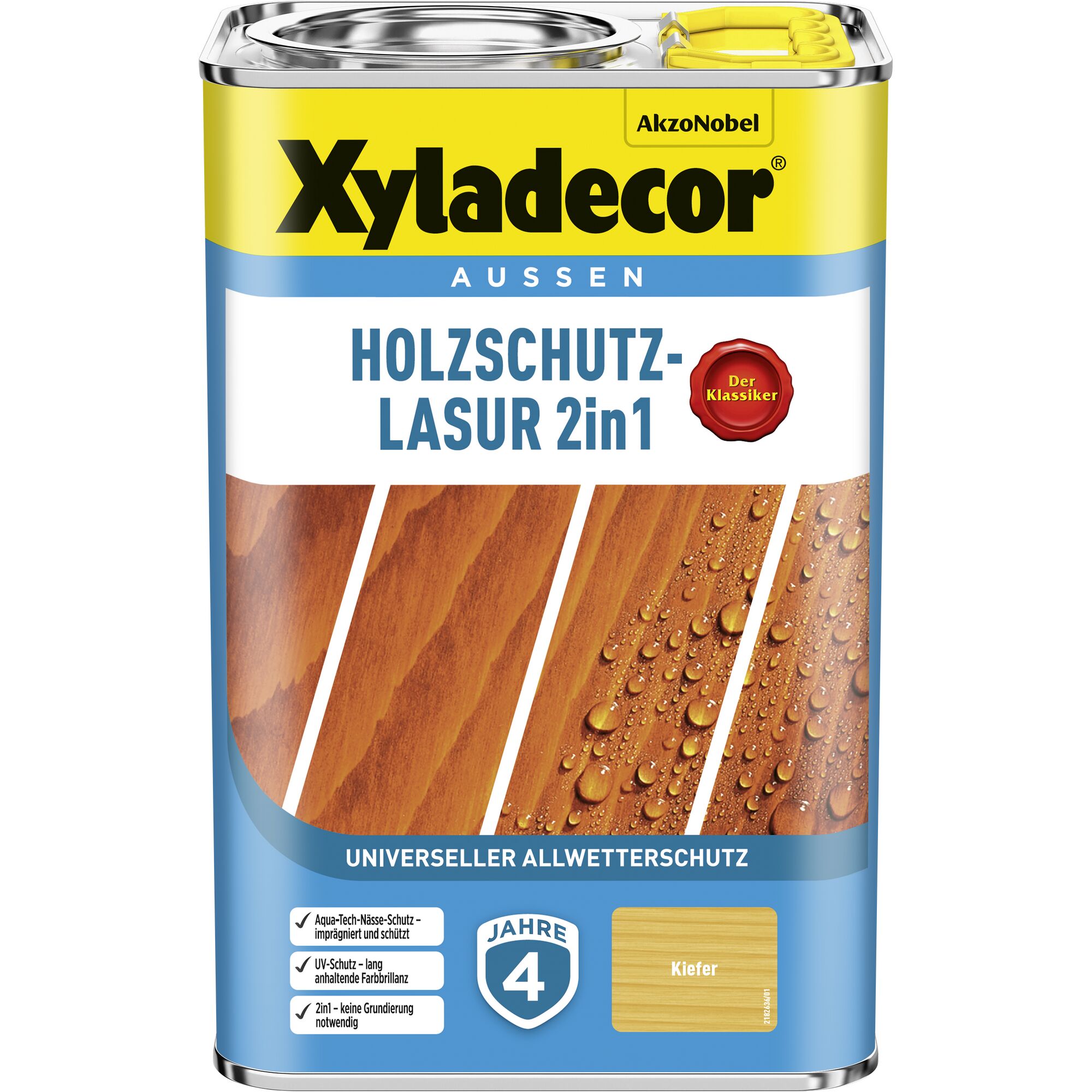Xyladecor Holzschutz-Lasur 2in1 Kiefer
