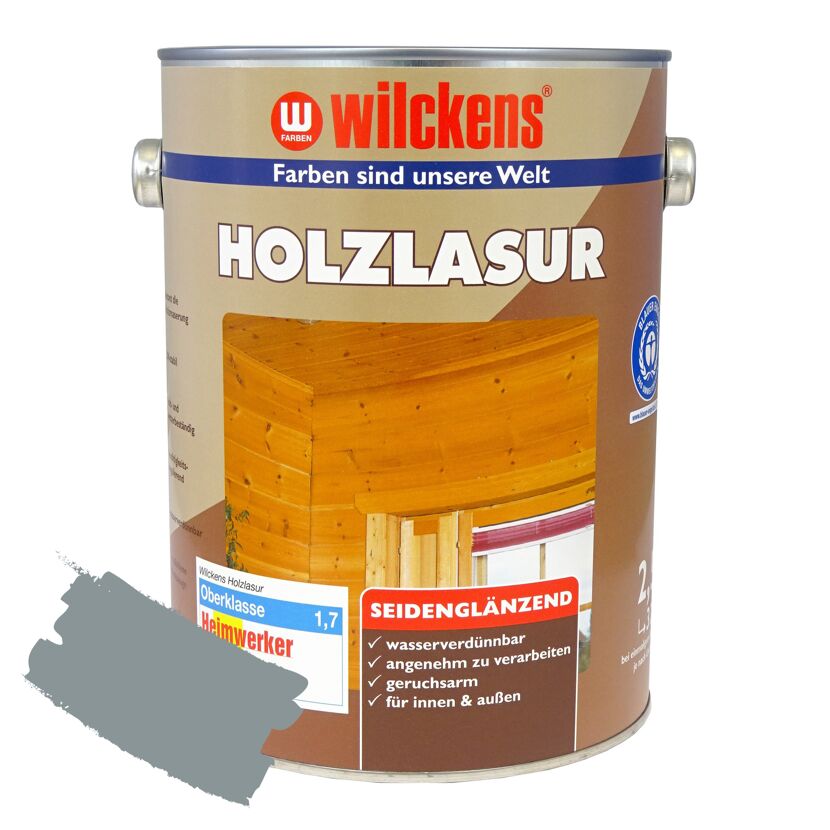 Wilckens Holzlasur silbergrau
